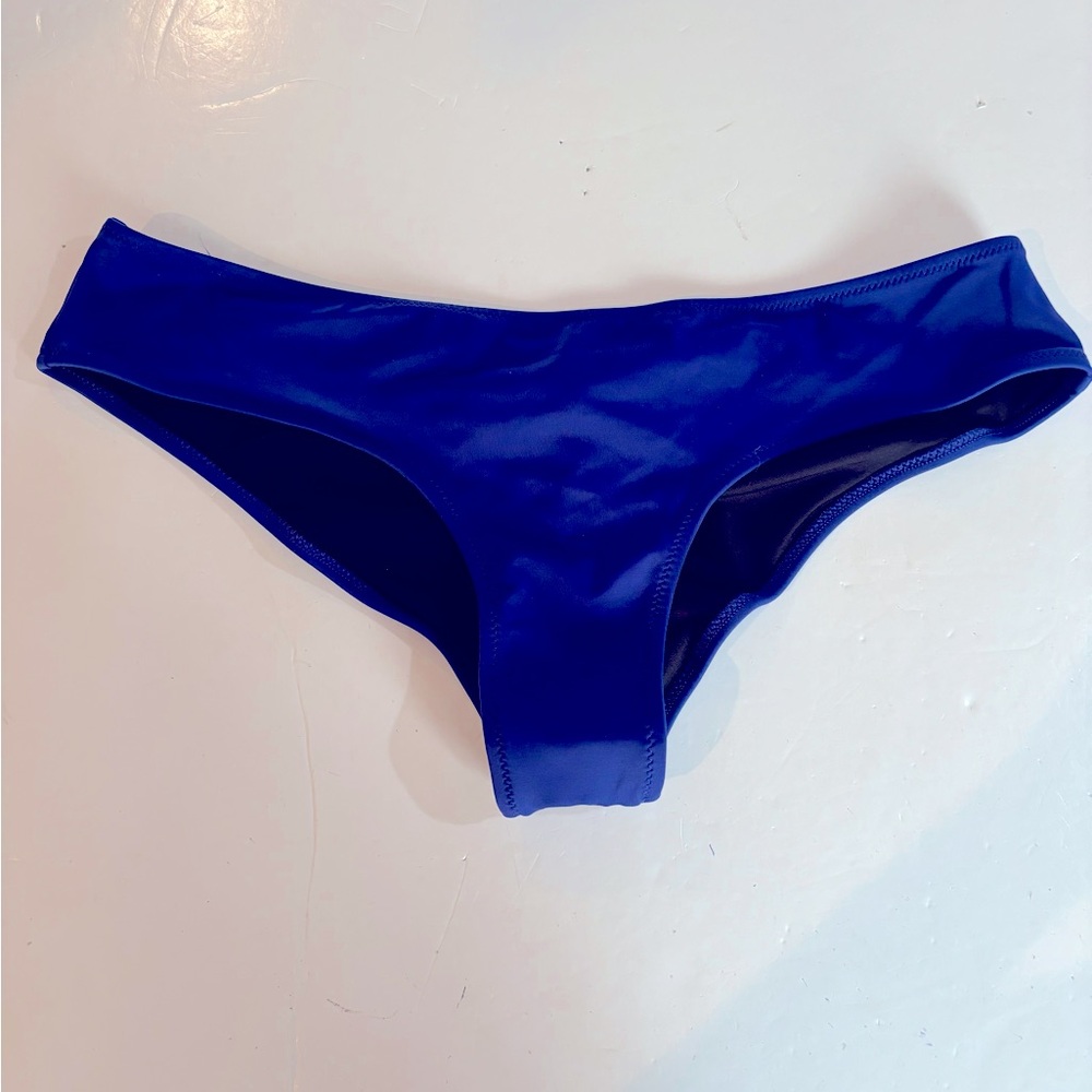 VICTORIA’S SECRET Royal Blue BIKINI BOTTOMS M